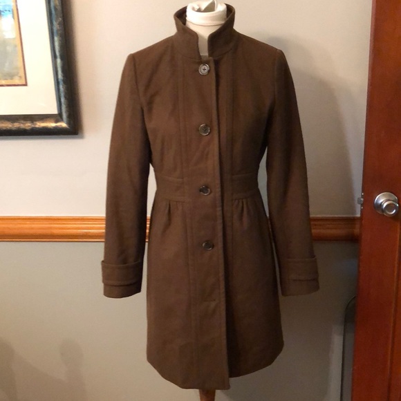 J Crew Wool Dress Coat - Picture 1 of 6